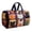 A005- E, variant on Halloween Yoga Bag for Women with Padded Puffy Barrel Shape, Spooky Carryall Handbag for Ladies, Festive Purse for Autumn Holiday Travel, Gift-Ready Luggage