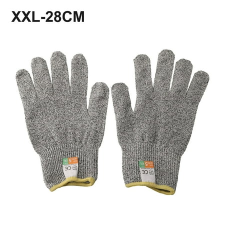 1 Pair Cut-Resistant Gloves Level 5 Protection Gloves For Kitchen Fish Slicing Meat Wood Carving Gardening Hand Protective Glove