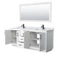 thumbnail image 5 of Wyndham Collection Wcf2929-80D-Nat-M70 Miranda 80" Free Standing Double Basin Vanity Set -, 5 of 7