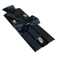 thumbnail image 1 of Men Suspender Adjustable Sturdy Construction Elastic Fiber Anti-fade Unisex Solid Suspender For Wedding, 1 of 4
