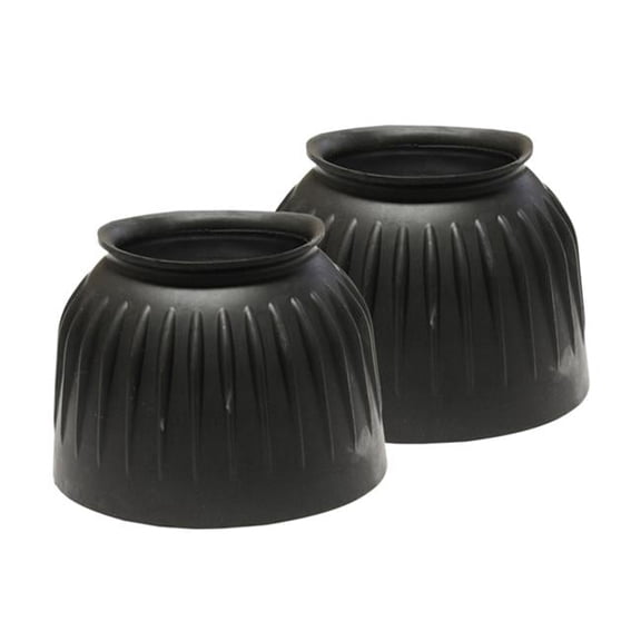 Jacks 2126-GU-XL Ribbed Bell Boots No Cloth Hook & Eye - Gum, Extra Large