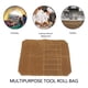 thumbnail image 3 of Rollo De Cuchillos De 7 Bolsillos, Rollo De Cuchillos De Lona Encerada, Soportes Portátiles Para Bolsas De Cuchillos, Bolsa Rústica Para Rollos De Cuchillos, Bolsa De Chef, 3 of 7