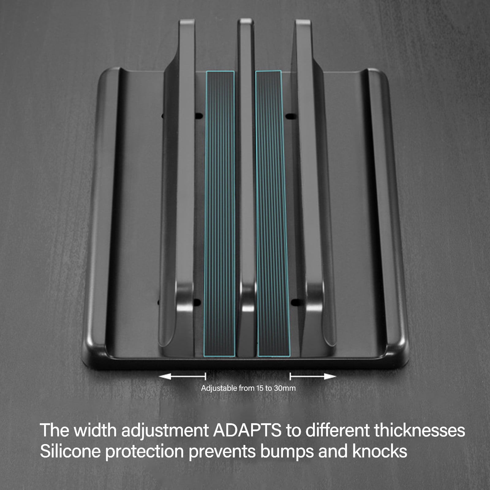 Vertical Laptop Stand Desk Laptop Holder Laptop Docking Station Stand for Tablets Phone Laptop Vertical Saving Dock