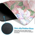 thumbnail image 6 of Large Gaming Mouse Pad Pink Watercolor Hand Painted Peony Flower Non-Slip Desk Pad Keyboard and Mouse Desk Mat for Gamer, Office & Home, 31.5 x 15.7 in, 6 of 6