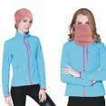thumbnail image 2 of Bufanda cálida de invierno de doble capa para el cuello, color sólido para mujeres y hombres (rosa) Likrtyny paseo en bicicleta, 2 of 8