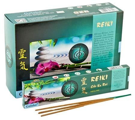 12 Boxes of 15 GMS GOLOKA Reiki Dai Ko Myo high end Incense Sticks Total 180 G 