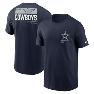 Nike Men's Color Block Team Name (NFL Dallas Cowboys) T-Shirt Blue