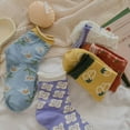 thumbnail image 3 of Cute Cotton Socks for Women and Girls - Novelty Ankle Athletics Sock, 3 of 15