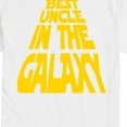 thumbnail image 3 of Instant Message - Best Uncle In The Galaxy - Men's Short Sleeve Graphic T-Shirt, 3 of 6