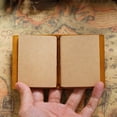 thumbnail image 5 of Mini Traveler’s Notebook Top Grain Leather Loose Leaf Pocket Diary Refillable Binder Journal,Writing Notebooks, 5 of 9