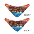 thumbnail image 6 of Goofa Animals On Noah's Ark2 Pattern Pet Scarf Bandana - Adjustable and Comfortable,Dog Scarf Bib Kerchief Breedfor Dogs and Cats-, 6 of 8