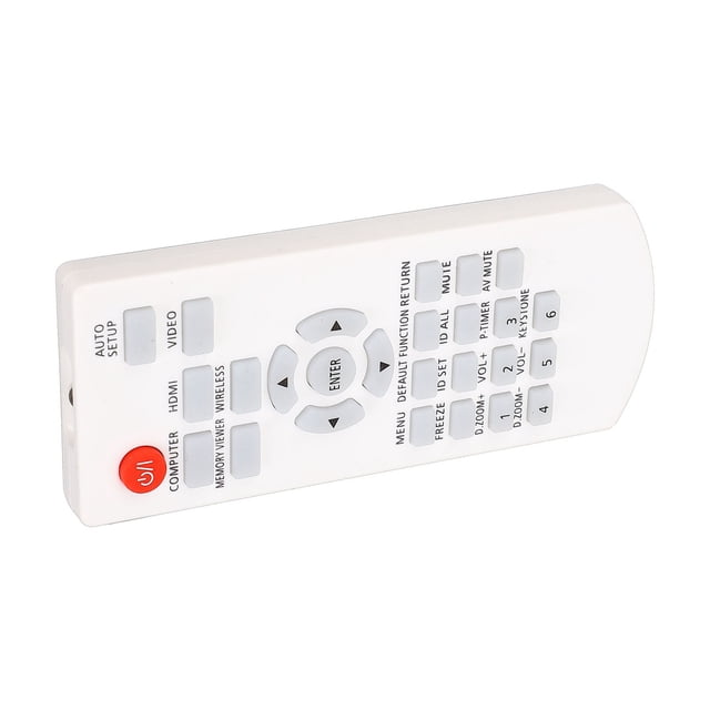 Projector Remote Control, Easy To Operate ABS Projector Spare Remote Control Sensitive for PT SW280A