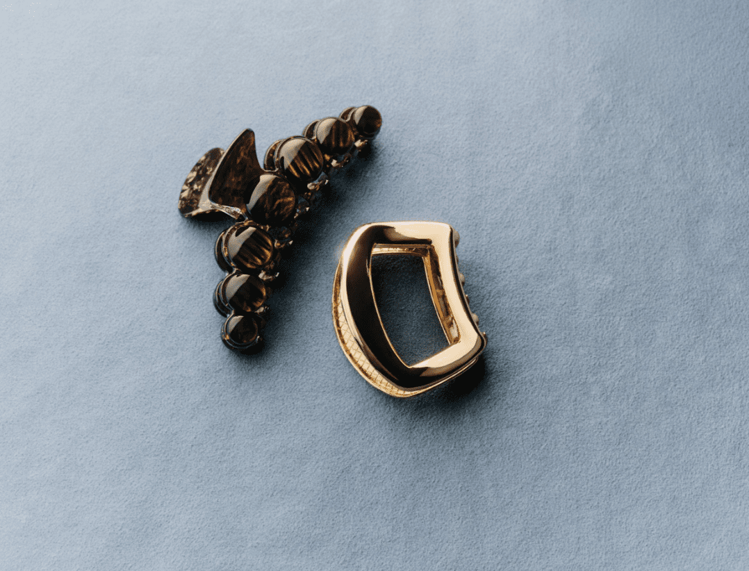 Scenario Women's Cat Eye Hair Claw Clip, Brown