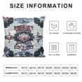 thumbnail image 5 of BANET Boho Throw Pillow Covers Rug Persian Carpet Double Sided Pattern Soft Pillow Case Cushion Cover Pillowcase for Couch Sofa Bed Decorative 18x18in, 5 of 5