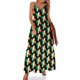 thumbnail image 1 of Vestido sin mangas con trébol de cuatro hojas irlandés y bandera de Irlanda, vestido holgado de verano para mujer, verano, 1 of 7