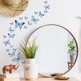 thumbnail image 4 of Glowing Blue Butterfly Wall Sticker Butterfly Sticker Bedroom Decoration, 4 of 6