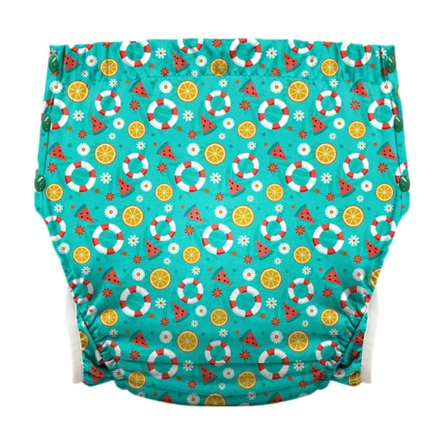 Pañal De Tela Para Adultos Mayores jinwen Reutilizable Suave Transpirable Verde