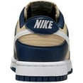 thumbnail image 4 of Nike Dunk Low Next Nature Midnight Navy Gold (Women's), 4 of 5