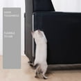 thumbnail image 4 of 4Pcs Scratching Guard Animal Anti-scratch Animal Scratching Pads Scratching Guard Furniture Sticky Paws Tape Couch Sofa Furniture Protector, M, 4 of 7