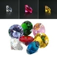 thumbnail image 3 of 100pcs 20MM Colorful Acrylic Crystal Diamond Jewels Gems Simulation Diamond Crystals Treasure Gems Decoration (Mixed Color), 3 of 7