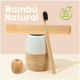 thumbnail image 3 of Kit Ecologico 3 Cepillo Dientes Bambú Limpieza Dental + 3 Estuche 100% Bambú Natural, 3 of 8