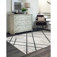 thumbnail image 4 of ECARPET Washable Abstract Striped Area Rug & Runner for Living Room, Bedroom, Hallway, 4 of 9