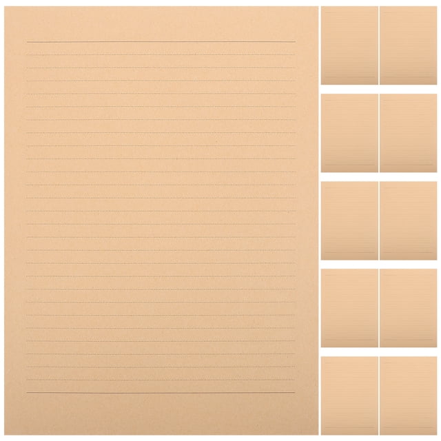 100 hojas de papel de carta vintage, papel decorativo, papel para escribir cartas, papel de invitación y felicitación