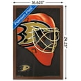 thumbnail image 3 of NHL Anaheim Ducks - Mask 16 Wall Poster, 14.725" x 22.375", Framed, 3 of 5