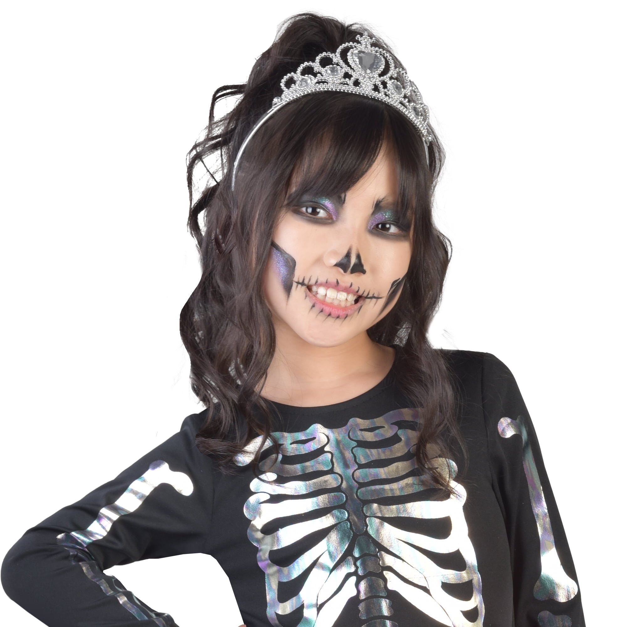 Skelerina Halloween Costume for Children, Girl's Size S (6/6x), by Way to Celebrate