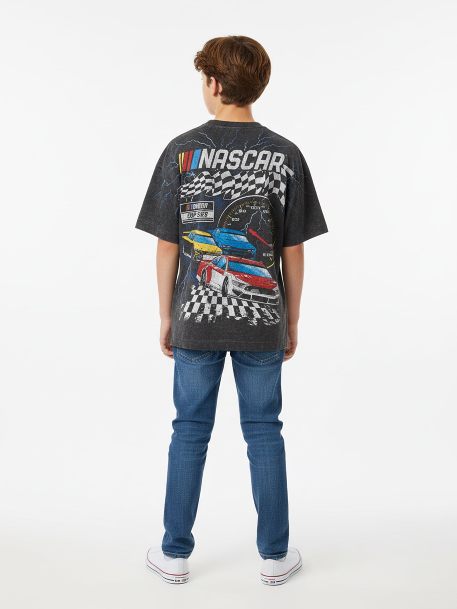 NASCAR, Boys' Relaxed Graphic T-Shirt, Speed ALT, Sizes 4-18