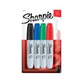 thumbnail image 1 of Sharpie Permanent Markers, Chisel Tip, Assorted Colours, 4 Count, 1 of 8