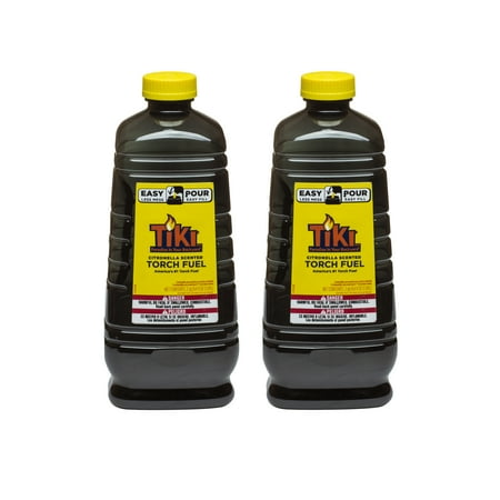 TIKI® Brand 64 oz. Citronella Scented Torch Fuel with Easy Pour System 2-pack