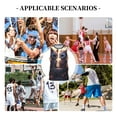 thumbnail image 6 of Naloa Romantic Rose Animal Couple Basketball Jersey Reversible Men's Mesh Athletic Sports Shirts Training Practice S-4XLXX-Large, 6 of 6