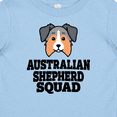 thumbnail image 4 of Inktastic Dog Australian Shepherd Squad Boys or Girls Baby T-Shirt, 4 of 5