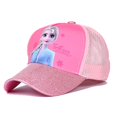 thumbnail image 1 of Disney-gorra de béisbol de Frozen para niños, gorro de malla con protección solar, estilo Kawaii, Elsa, Anna, regalo para niñas Fivean unisex, 1 of 2