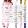 thumbnail image 3 of 2 Piece Lounge Sets for Women Matching Sweatsuits | Oversized Hoodies & ankle banded Sweatpants,Casual Sweat Set,Workout Tracksuit,Airport Travel Outfits,Fashion Fall Clothes, 3 of 7