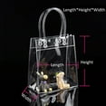 thumbnail image 7 of SPRING PARK PVC Transparent Clear Beach Tote Makeup Shoulder Bags Handbag, 7 of 7