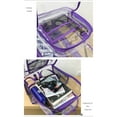 thumbnail image 4 of WEDAN Large Clear Backpack Heavy Duty PVC Transparent Clear Bag for Stadium School Beach, 4 of 6