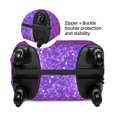 thumbnail image 4 of Bingfone Pink Purple Glitter Luggage Cover Washable Suitcase Cover Protector Anti-Scratch Suitcase Cover Fits 18-32 Inch Luggage (without luggage), 4 of 9