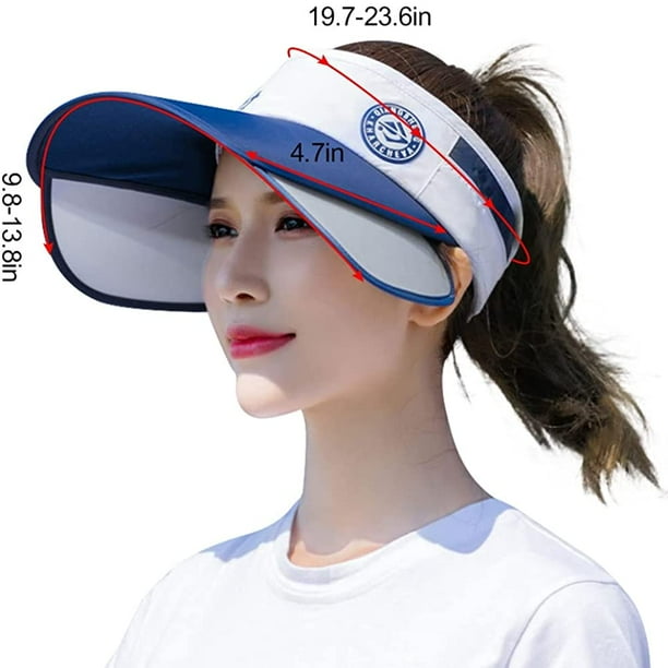 Peicees Wide Brim Visor Hats for Women Sun Visors Cap Sun