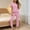 (Fashion 15)Pink, variant on Aimik Womens Pajama Set Two Piece Short Sleeve Top and Long Pants Ladies Trendy Matching Oufits Casual Loungewear Set,Pink,M