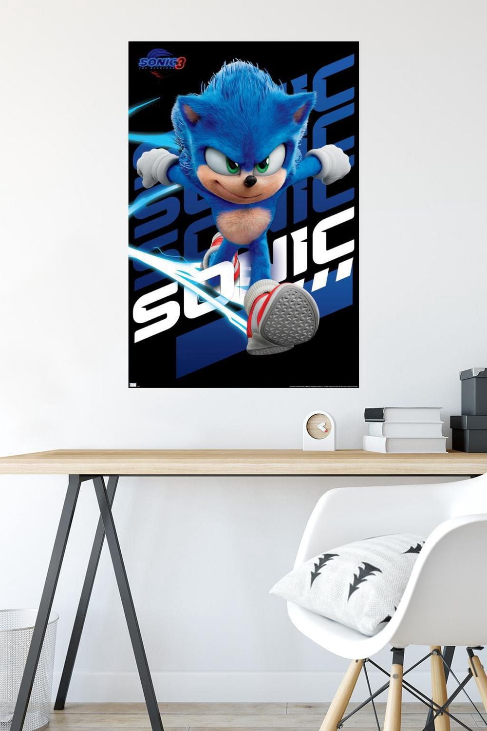 Sonic The Hedgehog 3 - Sonic Wall Poster