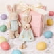 thumbnail image 5 of Uuiauoio Easter Bunny Figurines,Bunny Hanging Ornaments for Easter Decoration Tabletop Centerpieces Holiday Home Decor Spring Tea Party Baby Shower Supplies, 5 of 6