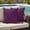 Purple, variant on White Burlap Texture Outdoor Pillow Covers 24x24 Inch Throw Pillow Covers Set of 2 Waterproof Decorative Pillow Cases Farmhouse Vintage White Cushion Covers for Patio Furniture Garden Couch Sofa
