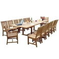 thumbnail image 4 of Teak Valencia Rialto 15-Pieces Dining Set, 4 of 4