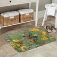 thumbnail image 7 of Honeii Botanical Garden With Cats Pattern Door Mat, Welcome Door Mats Outdoor Indoor, Stain and Fade Resistant, Non-Slip Entry Matfor Bedroom, Bathroom, Kitchen, 7 of 7