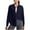 Navy, variant on Women's Upf 50+ UV Sun Protection Long Sleeve Shirt Button-Down Shirt Yoga Sport Blouses Tops Outdoor Hiking Travel Shirts