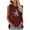 Wine, variant on fartey Graphic Tank Tops for Women 4th of July American Flag Gnome Print Tees Loose Fit Crewneck Sleeveless Patriotic Vest Shirt