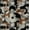 Black, Brown And White, variant on Soimoi Cotton Cambric Black Fabric By the Yard - 42 Inch Wide -Geometric Material - Artistic and Modern Patterns for Various Uses Printed Fabric