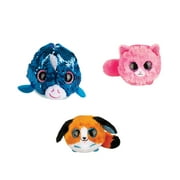 Grin Studio Amazing Squishee Plush 3 Piece Pet Bundle